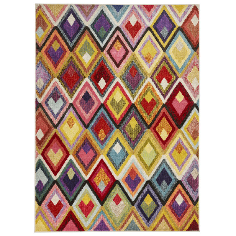 Argyle Area Rug, Rectangle 80 x 150cm