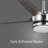 Burslem 56'' 4-Blade Indoor / Outdoor Ceiling Fan with Light and Remote, Color-Changing LED, 6-Speed Quiet DC Motor – Brushed Nickel with Dark Driftwood Blades-167922980-167922979