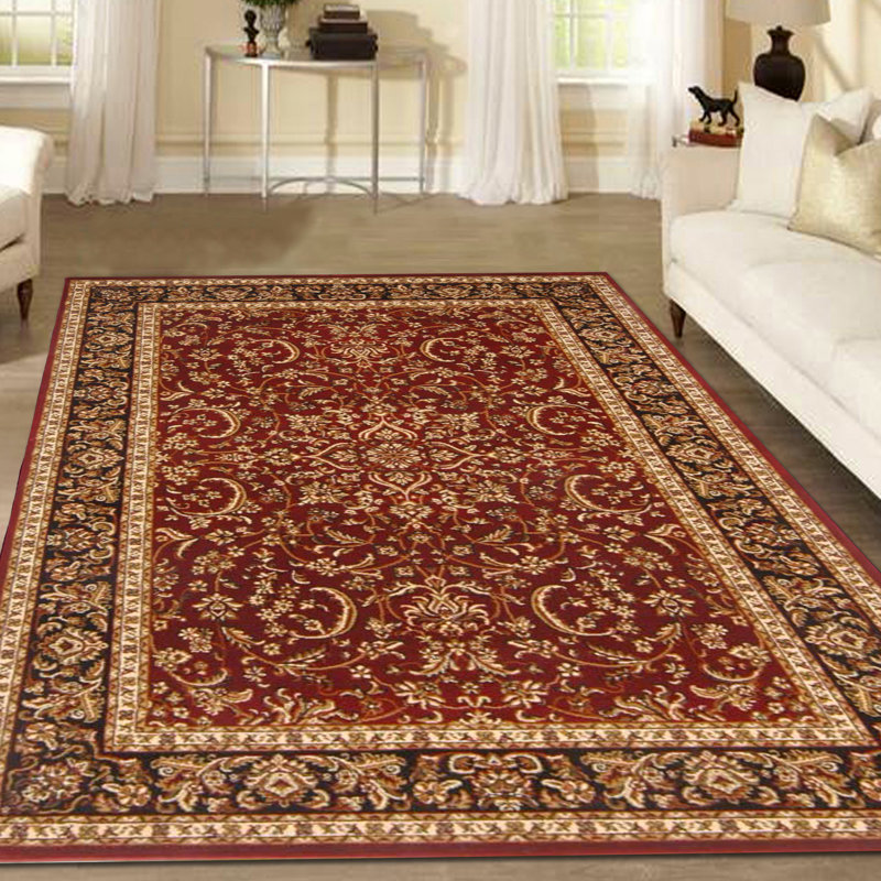Tapis bordeaux Murrieta, Rectangle 7 pi 9 po x 11 pi 6 po