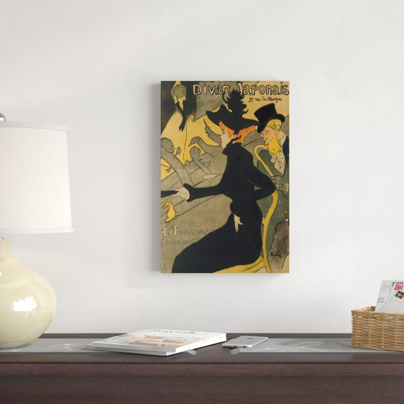 Divan japonais, H 18 po x l 12 po x P 1,25 po