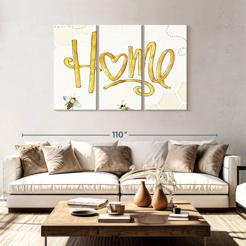 Plaque murale Kema Farmhouse, H 48 po x l 74 po