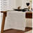 Cabana Stripe - 100% Pure Linen Table Runner-114347978-114347956