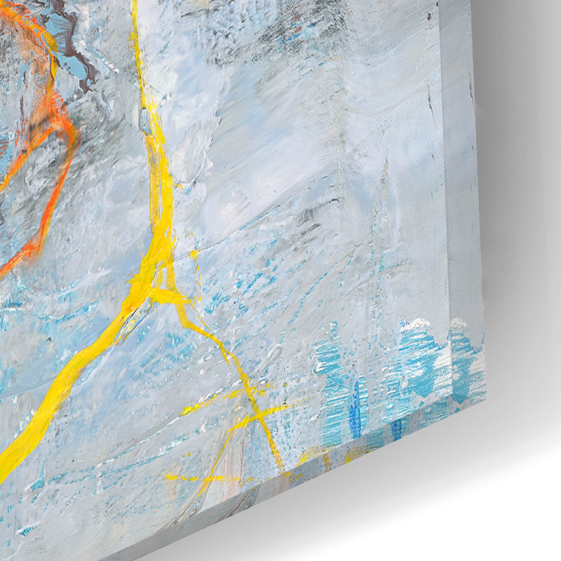 Art mural en verre Wrought Studio «Free Form» par Incado, H 16 po x l 12 po x P 0,13 po