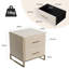 40cm W Manufactured Wood Bedside Table