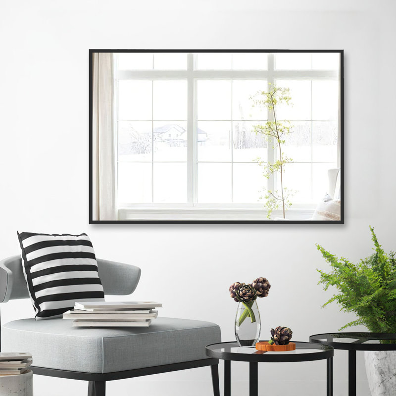 Miroir mural en bois, 38 po x 26 po