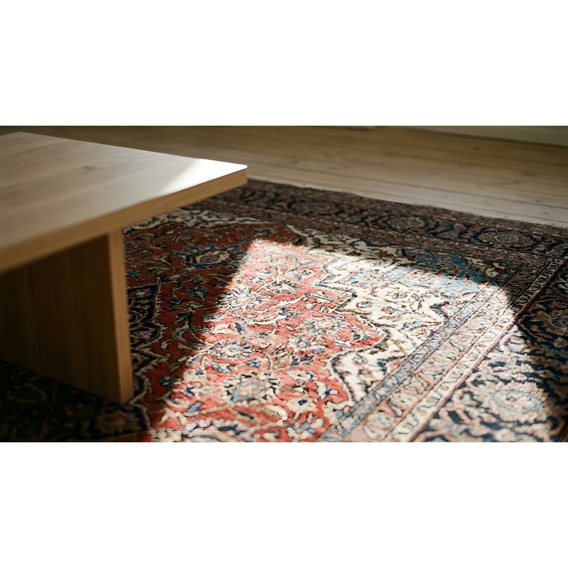 Flatweave Wool Geometric Area Rug