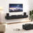 Wall-Mounted/Floor Standing TV Stand For Tvs Up To 100", Floating Media Console With 2 Drawers And 2 Cabinets-124833555-135792052