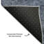 Tapis géométrique de qualité supérieure lavable à la machine Gurubaksh AMF1165-350937133