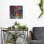 «Bitcoin Color», art mural en métal, 24 po x 24 po-101657446