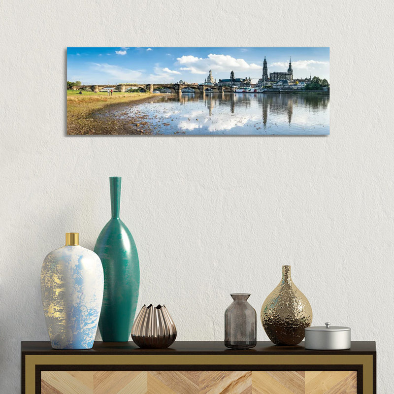 Frauenkirche at the Neumarkt in Dresden 1 Piece Wrapped Canvas Wall Art, 93.98 cm H x 93.98 cm W