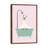 Llama Enjoying Bubble Bath by Big Nose Work - Floater Frame Print on Canvas-1447014587-1447014561