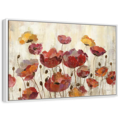 Coquelicots sous la pluie
