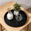Plateau décoratif décoratif pour salle de bain, organisateur de meuble-lavabo en silicone pour parfum, bougie, porte-savon, bordure festonnée, design minimaliste-130900359-130900356