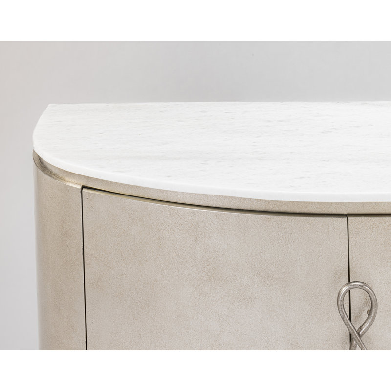 ACCENT CABINET, Silver