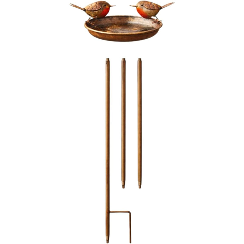 Steel Birdbath