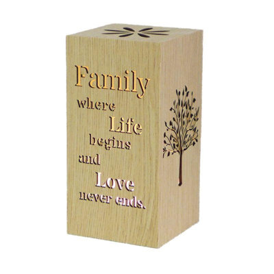Emmy Wood Novelty Lamp