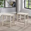 Ensemble de salle à manger 4 pièces en bois massif et manufacturé Violette-1646024437-1646024438