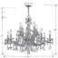 Lustre en forme de chandelier à niveaux à 12 lumières Weekes-20319627-20319626
