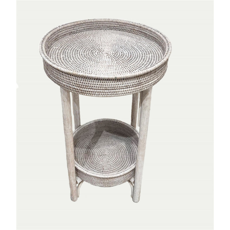 End Table, White Wash