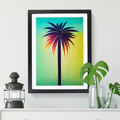 Palm Tree Art Vol.4 - Single Picture Frame Print