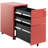 Bridget-Malikia 30cm Wide 3 -Drawer Mobile Solid Wood File Cabinet-547477260