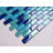 Swimming Pool Series 1" x 2" Straight Edge Glass Mosaic Tile-37230648