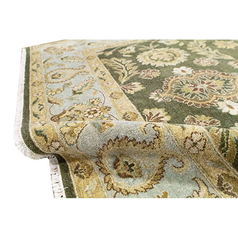Wool Floral Area Rug