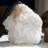 Icy Cubic Apophyllite with Stilbite
