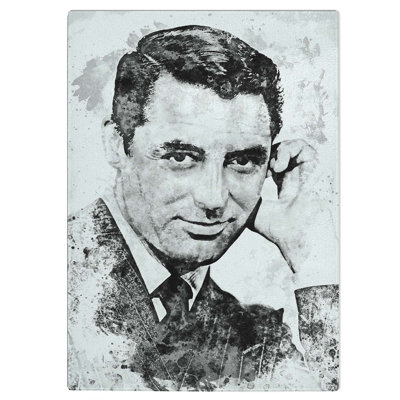 Tempered Glass Cary Grant Chopping Board