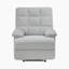 Chaise inclinable en tissu de velours de 35 po Nyleve-106813183