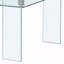 Table basse rectangulaire en verre trempé 2 niveaux-118335941