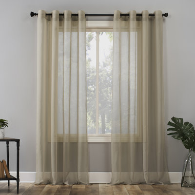 Sheer Grommet Panel - Basics by Wayfair™