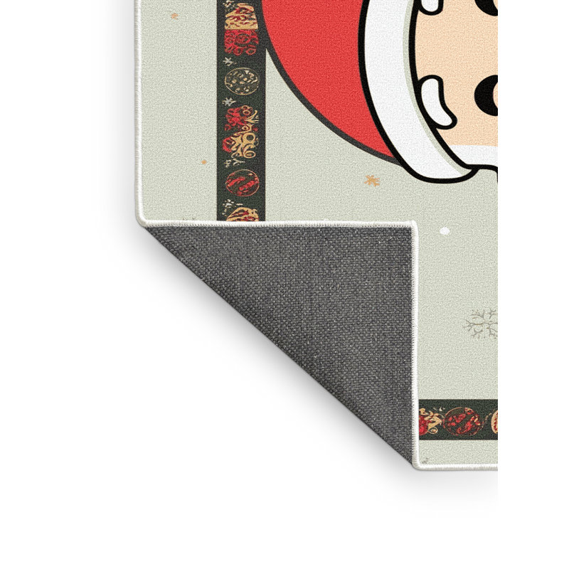 Tapis vacances de Noël The Holiday Aisle®, Rectangulaire 2 pi x 3 pi