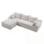 Canapé modulaire Cloud avec méridienne en L-937185593