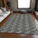 Premium Machine Washable Prisco Black Rug