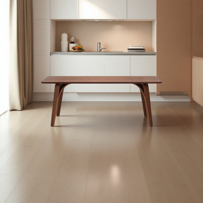 Retro walnut dining table