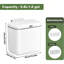 JOYBOS, bac à compost 1,8 gallons, petit bac à compost suspendu pour comptoir ou sous l'évier, bac à déchets pour l'intérieur des cuisines, salles de bain, salons, véhicules récréatifs, chambre à coucher (Gal 1,8 gal)-127324330
