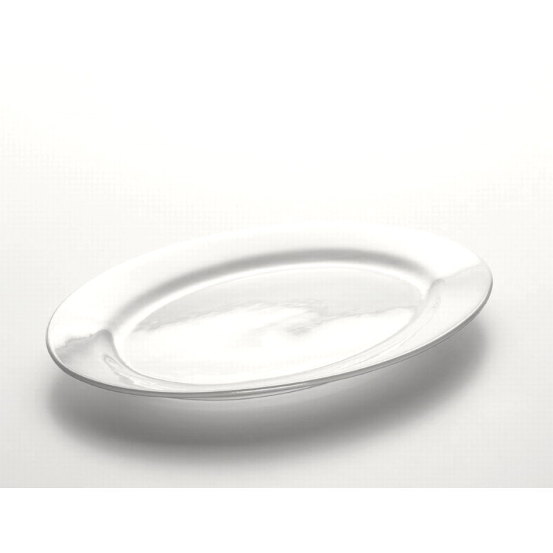 Maxwell&Williams Basics Porcelain Platter, 3.5cm H x 41cm W x 28.5cm D