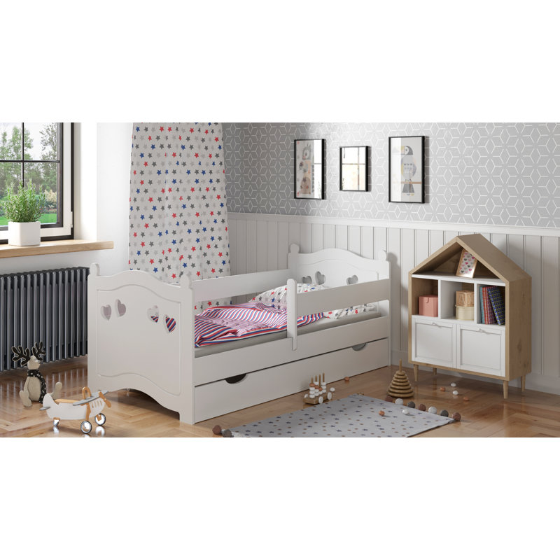 Raymond Kids with Drawers, Toddler (80 x 140cm), 80 x 140cm, White
