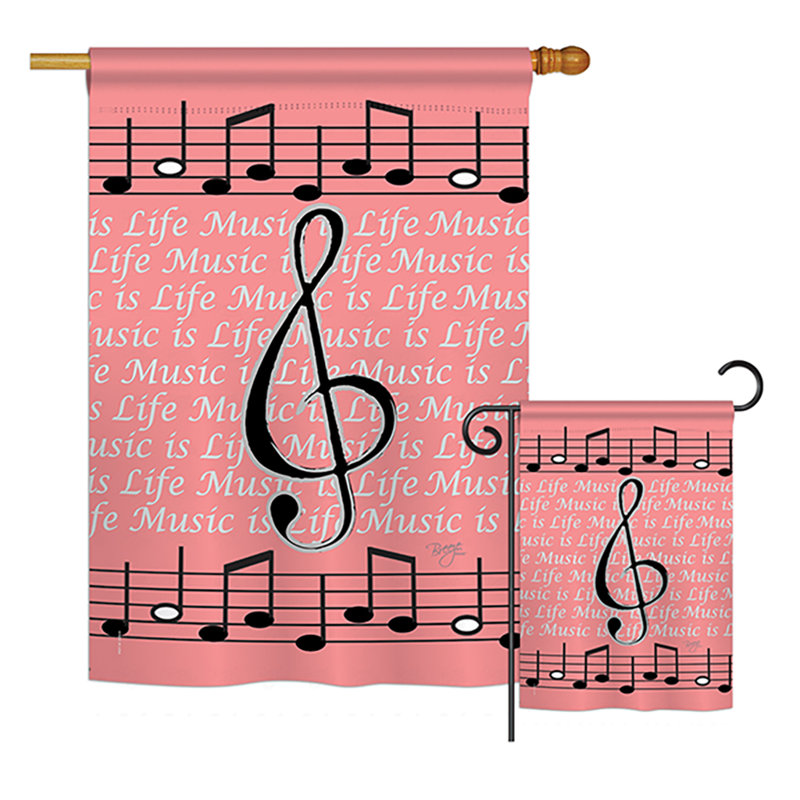 Double Sided Polyester Garden Flag