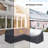 Armando 78'' Wide Triangle Aluminum Patio Sectional Sofa Cover