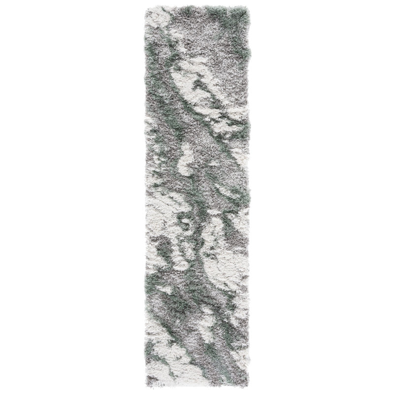 Horizon Shag 800 Performance Abstract Rug, Runner 2' x 17'