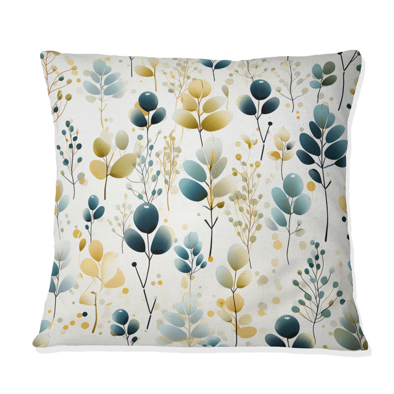 Coussin Minimalist Botanics - Plants, H 16 po x l 16 po