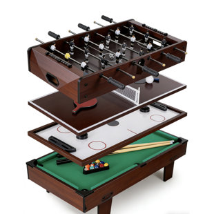 Rioloiuy Dark 12-in-1 Game Table