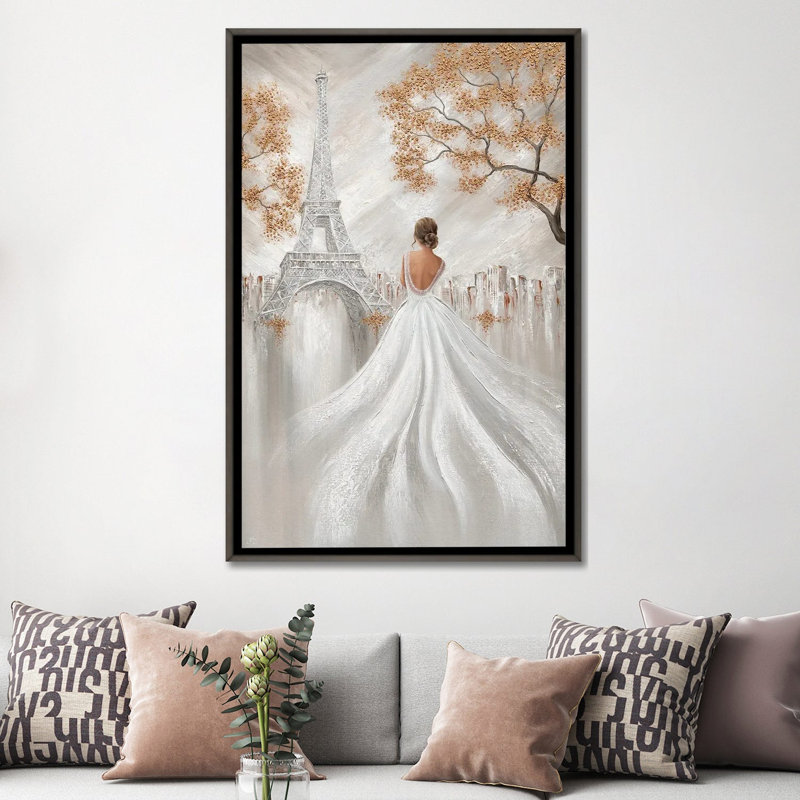 Eiffel Elegance, Paris Flair, 60'' H x 40'' W, Format