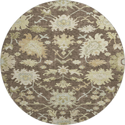 Premium Machine Washable Gurubaksh AMF1150 Global Rug