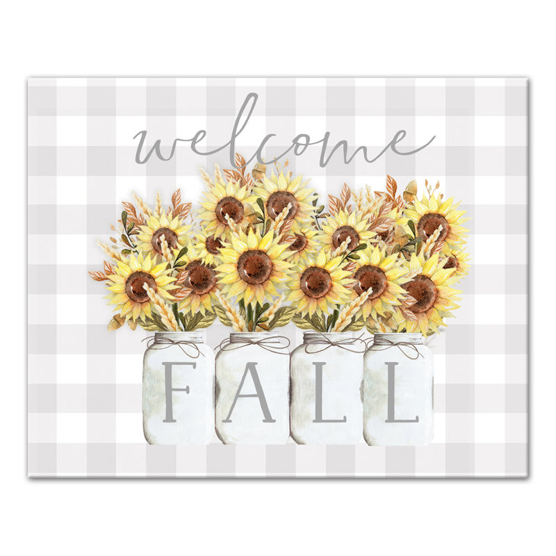" Welcome Fall Daisies "