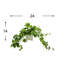 Plantes artificielles en pot 14 po Nunez