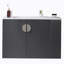 Ensemble de meuble-lavabo simple 29,90 po avec plateau en céramique Iyanna-936851287
