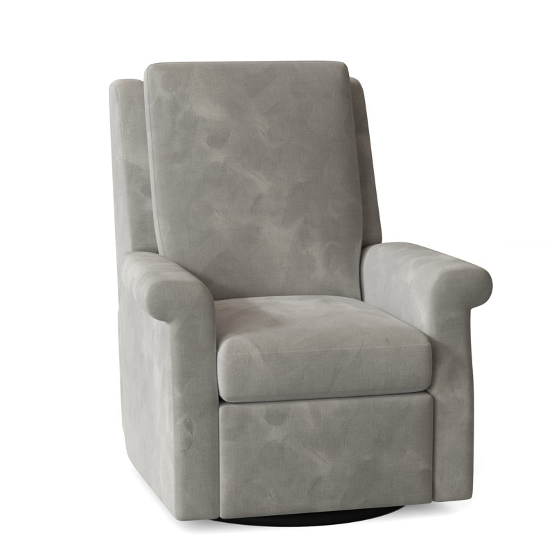 Greek 32.5" Wide Standard Recliner, Manual, Swivel Glider, 9930 Driftwood